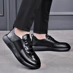 Туфли Men"s Casual Men Low-Top черный Xiwencha - фото 7