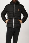 Зимняя куртка Urban Classics BASIC BUBBLE JACKET, цвет black/white/black - фото 2