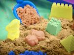 Bibimoon Kinetic Sand 5 кг Набор форм для песочницы Inna marka - фото 6