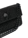 Kurt Geiger London маленькая сумка Eagle-Head с кристаллами, черный - фото 3