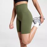 Женские велосипедки с высокой посадкой Calia Essential, темно-оливковый - фото 4