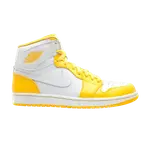 Кроссовки Air Jordan Air Jordan 1 Retro High 'Maize', белый - фото