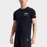 Футболка мужская черная Fila, черный - фото 6