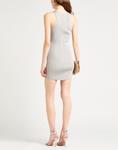 Мини-платье Balmain, светло-серый - фото 4