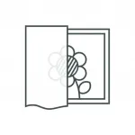 Штора Betsy с люверсами, 1 шт. Wirth, красный - фото 3