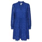 Платье с длинным рукавом Yas Holi, синий - фото 3