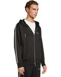 Толстовка Armani Exchange Signature Logo Zip Up Sweatshirt, черный - фото 2