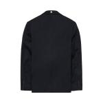 Куртка Simone Rocha Embellished Longline Plunge Jacket Black/Clear, черный - фото 2