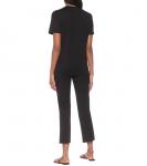 Хлопковая футболка JOSEPH, черный - фото 3