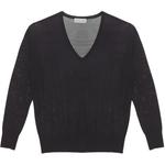 Свитер FW25 женский DRIES VAN NOTEN, темно-коричневый - фото