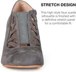 Ботинки Journee Collection womens Piper, Grey - фото 4