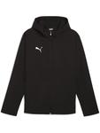 Куртка-дождевик "TeamADDITIONS Softshell+ Jacket" черного цвета Puma - фото