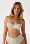 Бюстгальтер Guess Balconette bra, Beige - фото 4