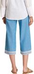Брюки Hatley Cropped Wide Leg Pants - Chambray, синий - фото 4