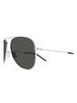 Солнцезащитные очки в оправе «пилот» Saint Laurent Eyewear, серебряный - фото 3