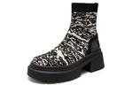 Ботильоны женские Mio, черный/белый - фото 4