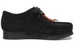 Кроссовки wallabee 'black suede' Clarks, черный - фото 2