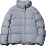 UNIQLO Женская синяя пуховая куртка - фото