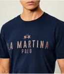 Футболка Slim fit La Martina, синий - фото 4