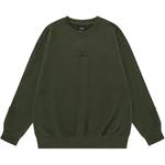 Унисекс свитшот CLOT, оливковый - фото