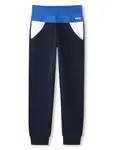 Спортивные брюки с логотипом BOSS Kidswear, синий - фото