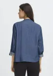 Frvilda bl 1 blouse Fransa, Raw Blue Denim - фото 3
