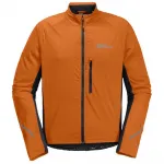 Куртка Jack Wolfskin Morobbia Alpha Ins, оранжевый - фото 3