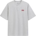 Футболка унисекс GAP, светло-серый - фото