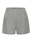 Пижамные шорты с черно-белым узором LASCANA - фото
