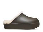 Сабо Crocs Dylan Lined Platform Clog - Women's, темно-коричневый - фото 4