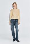 Джемпер Massimo Dutti BOAT NECK WITH RAGLAN SLEEVE, Yellow - фото 4