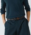 Кожаный ремень Zegna, черный - фото 2