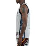 Майка баскетбольная Mitchell & Ness X NCAA Georgetown Hoyas Allen Iverson Swingman Mitchell Ness серая - фото 2