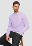 Джемпер MIT CREW-NECK s.Oliver, фиолетовый - фото 2