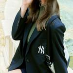 Деловой пиджак New York Yankees женский черный Mlb - фото 4