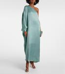 Платье макси Sonia из атласа на одно плечо Staud, Mist - фото 2