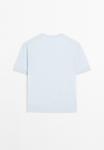Джемпер Massimo Dutti SHORT-SLEEVE, Light Blue - фото 6