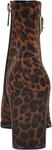 Ботинки GUESS womens Luseray, Dark Brown Leopard Multi 201 - фото 3