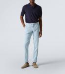 Хлопковые чиносы Slowear, Light Blue - фото 2