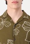 Рубашка TEXTURE RESORT COLLAR GAP, оливковый - фото 6