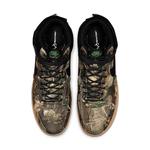 Кроссовки x realtree air force 1 высокие Nike, коричневый - фото 4