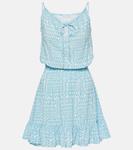 Мини-платье zanzibar с принтом Heidi Klein, синий - фото