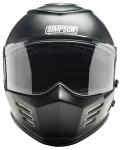 Шлем Simpson Ghost Bandit Simpson Helmets, матовый черный - фото 6