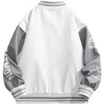 Бейсбольная куртка унисекс Doraemon, черная (реверсивная) - фото 4