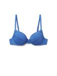 Топ бикини-балконет CALZEDONIA INDONESIA, синий - фото