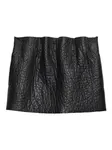 Фактурная юбка миди Prada, черный - фото