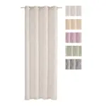 Штора Lahstedt с люверсами, 1 шт. Wirth, кремовый - фото 5