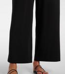 Широкие брюки Savio с высокой талией Max Mara, Nero - фото 5