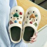 Сабо женские Oubt, бежевый - фото 7