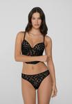 Брифы Tezenis Briefs, Black/Mottled Black - фото 2